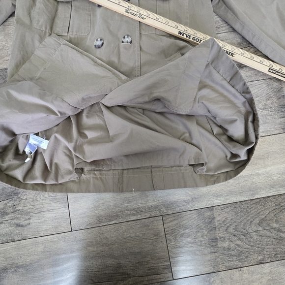 Loft Women's Medium Tan Double-Breasted Jacket - Picture 9 of 15